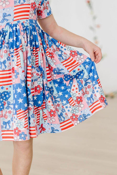 patriotic-patchwork-s-s-pocket-twirl-dress Mila &  Rose - Sophia's Style--4T--5